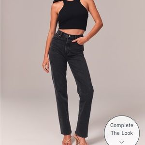 Abercrombie Ultra high-rise 90’s straight jean